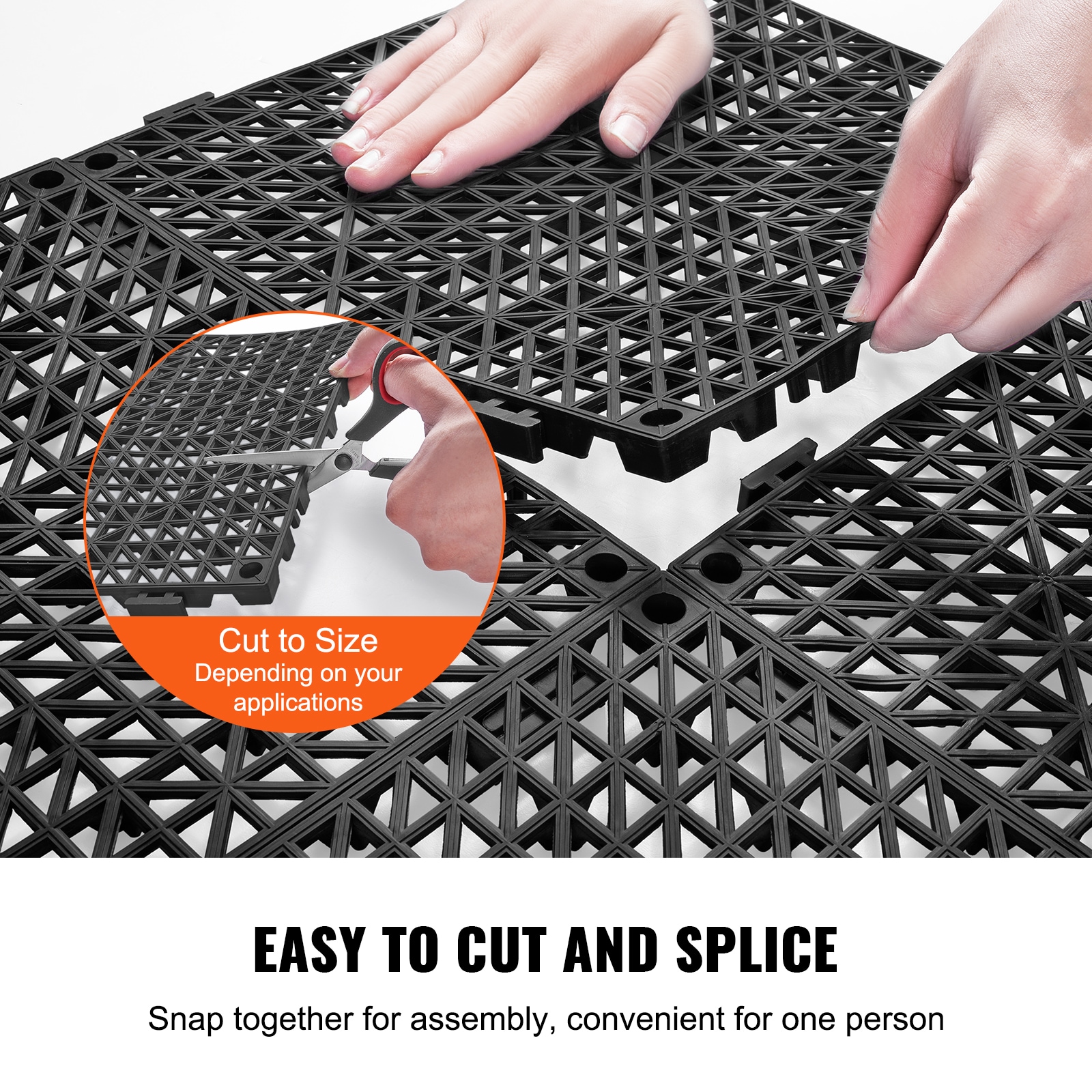Non-slip Interlocking Drainage Tiles For Bathroom And Pool Floor_voghion.com